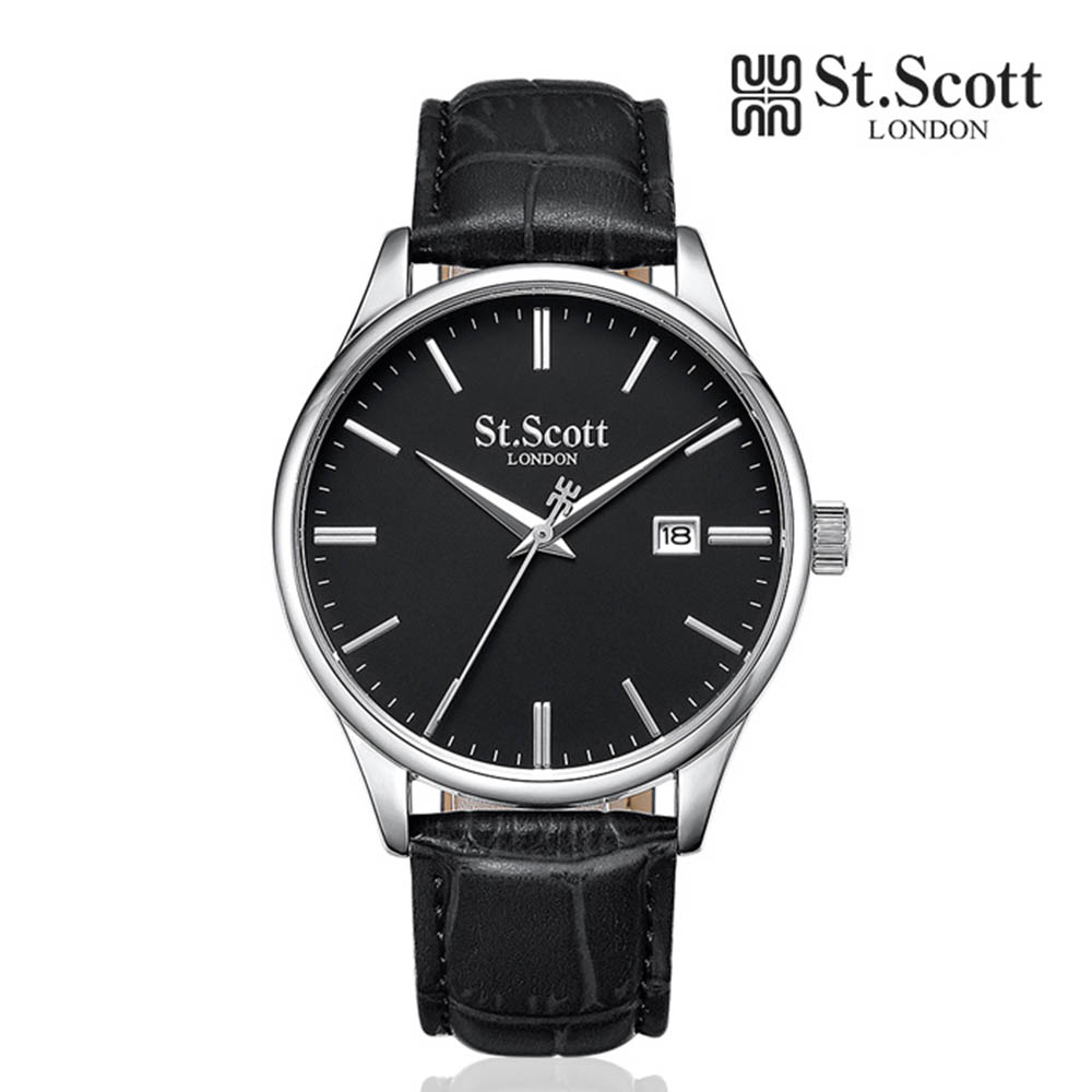 세인트스코트 가죽 시계 ST7109L