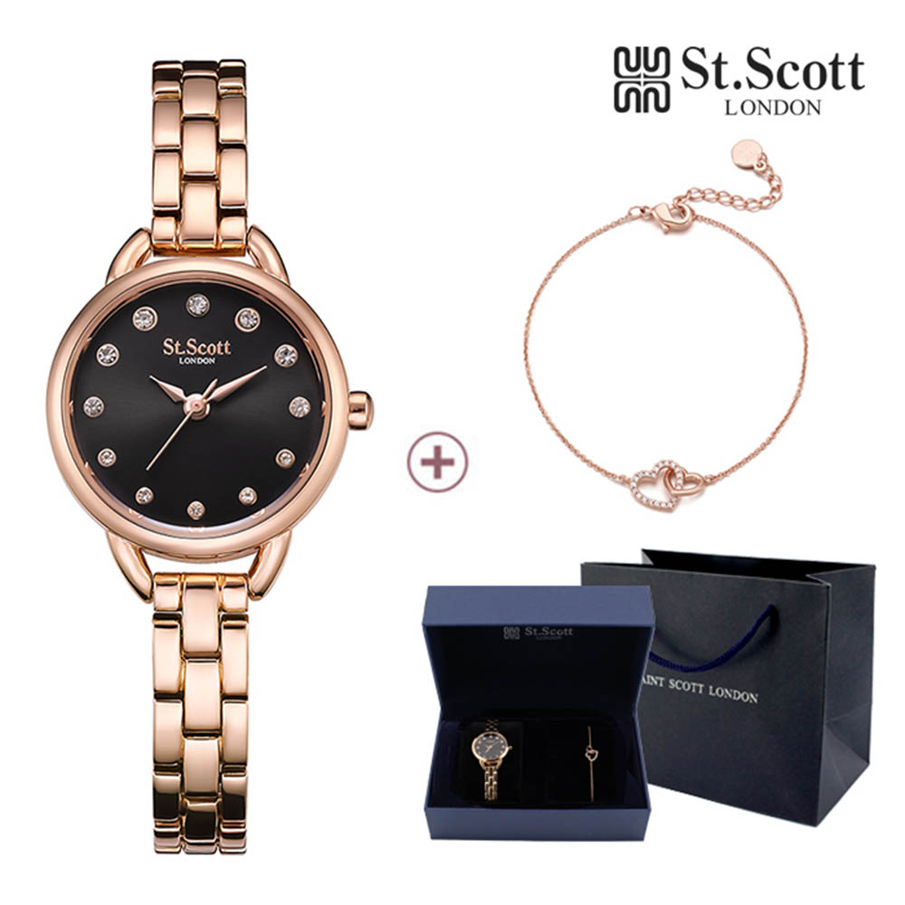 세인트스코트 시계 ST7019 RBR-SET