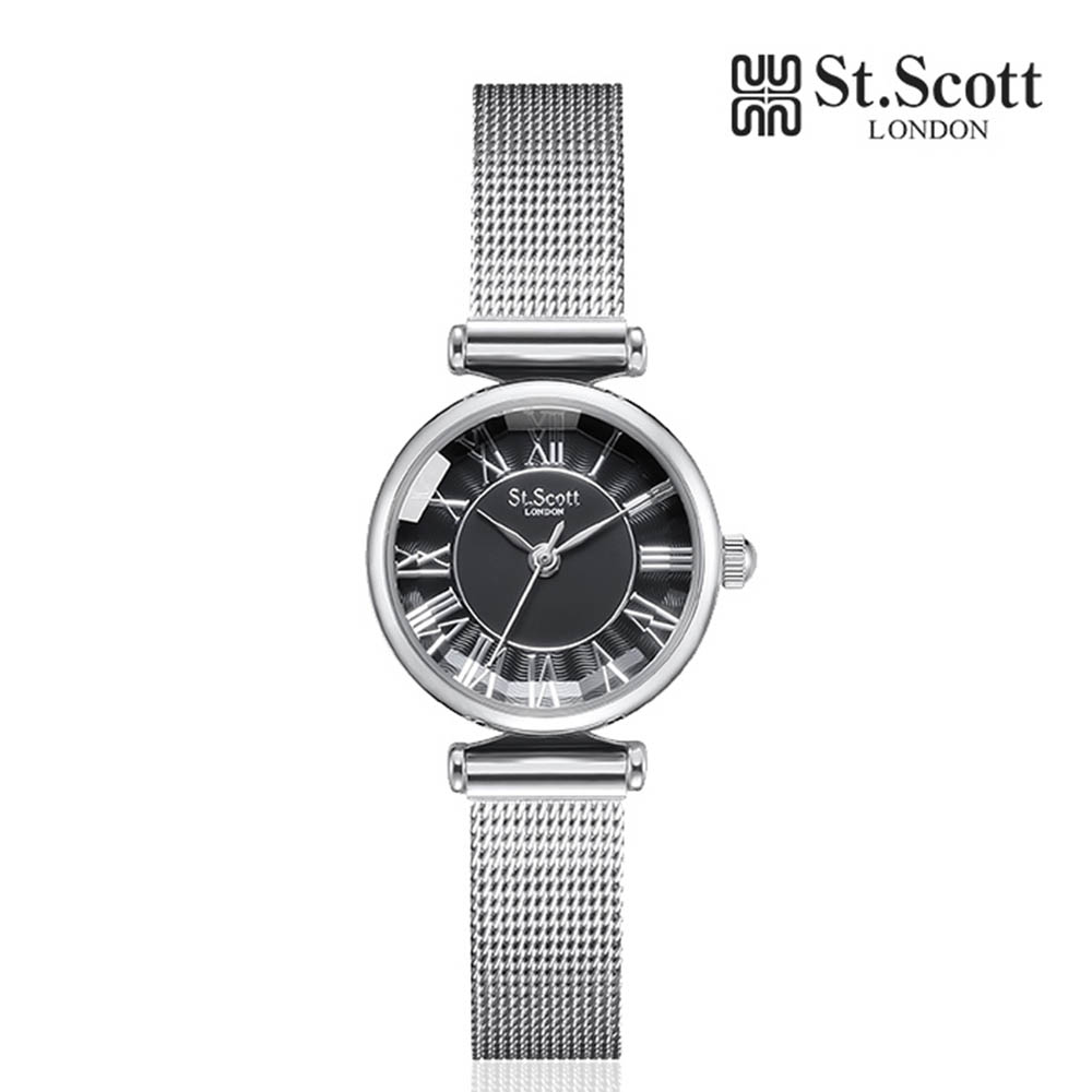 세인트스코트 메탈 시계 ST7026