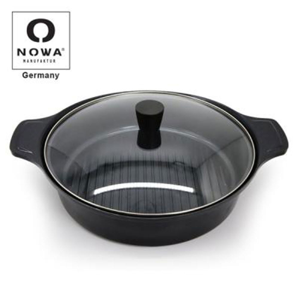 독일 노와 전통 이중 그릴 전골 냄비 28cm
