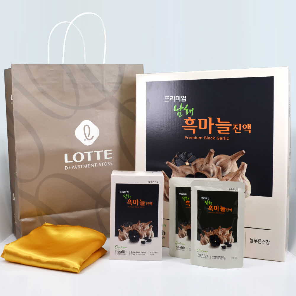 프리미엄 남해흑마늘진액 70ml*30포 5박스