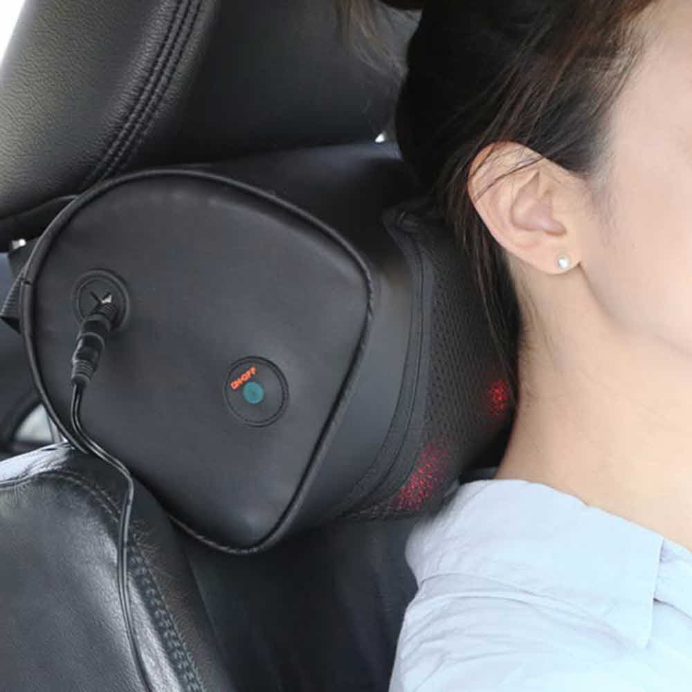 김수자 차량용 프리미엄 온열 목베개 마사지기 KSJ-7700