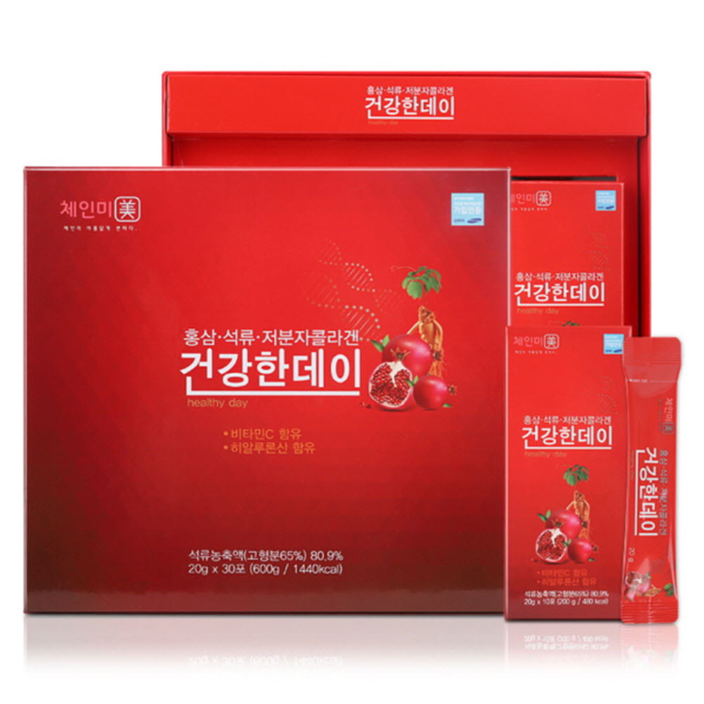 삼성 홍삼석류저분자콜라겐으로 건강한데이 20g x 30포