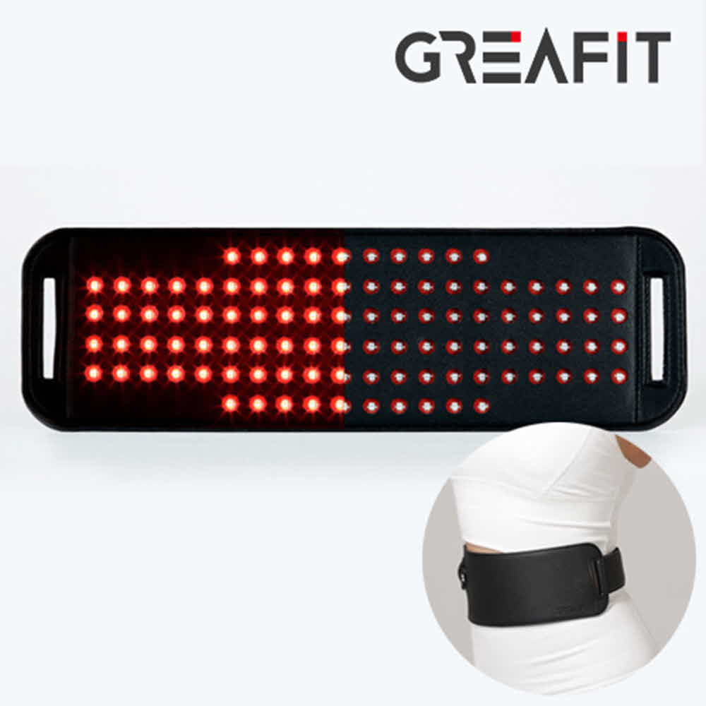 LED레이져 다이어트 벨트-그래핏S(코어)-보조배터리 포함