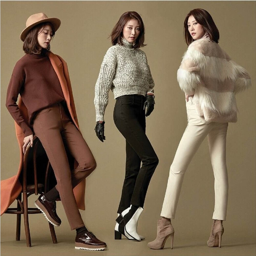 나인식스뉴욕 코튼 스트레치 팬츠 3종set