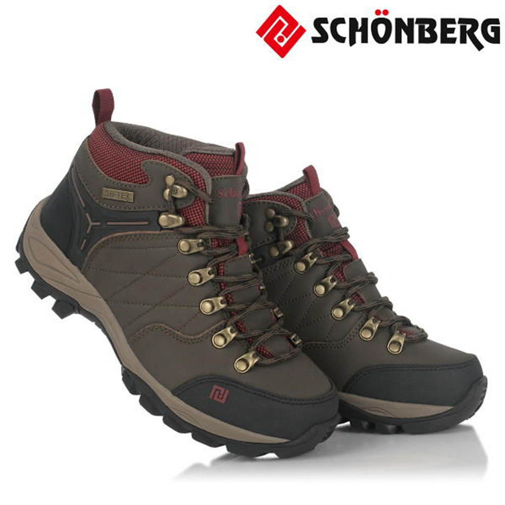 쉔베르크 / 여성용 천연소가죽누벅 등산화 / 맥스 SN-362 (카키)