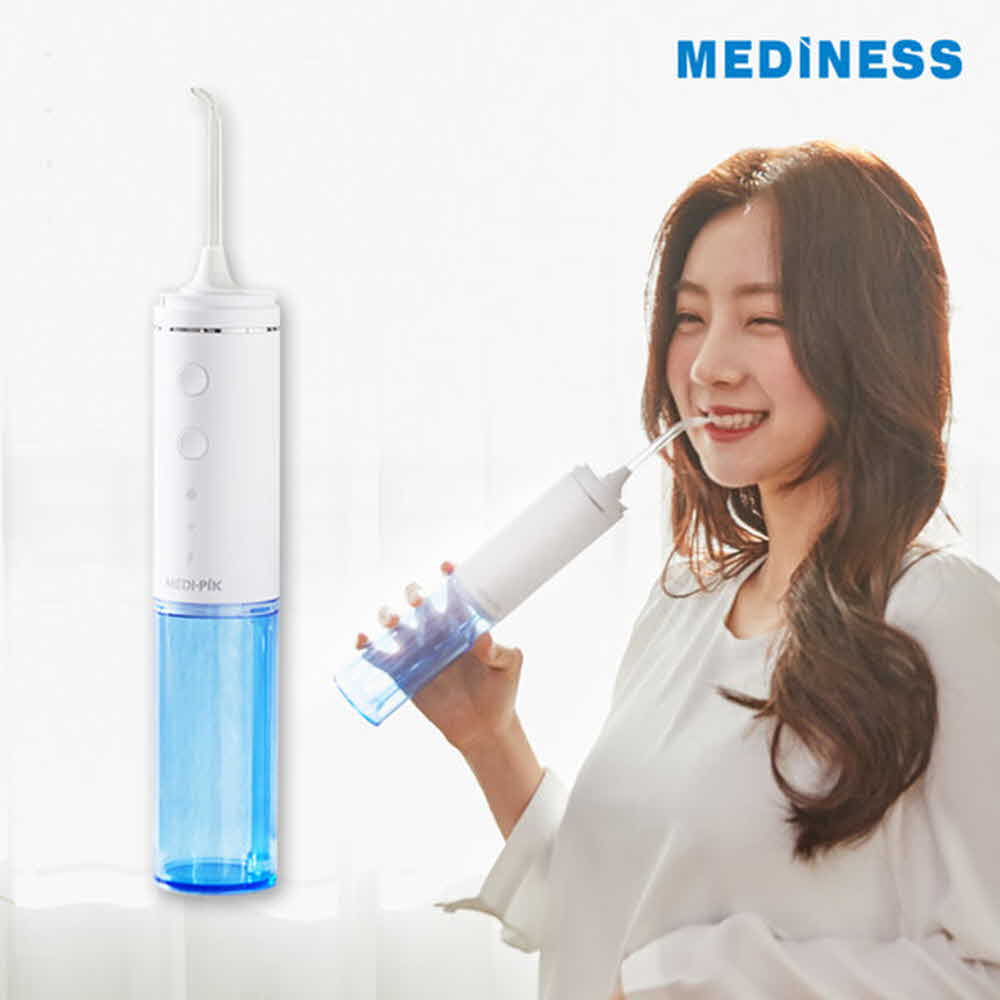 [메디니스] 메디픽 라운드 무선 구강세정기 AQ-A2