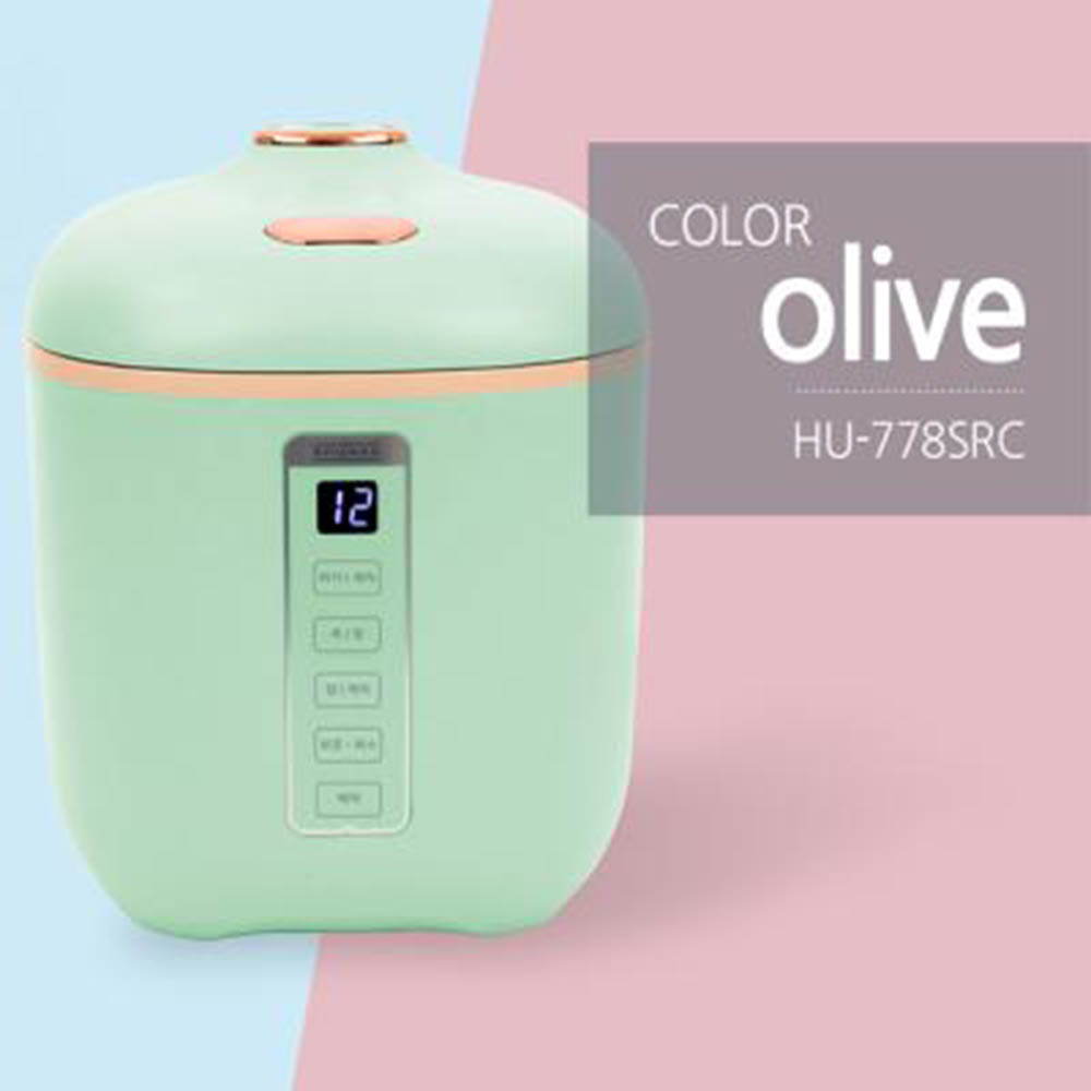 슈맥스 디지털 2~3인용 미니밥솥 올리브 HU-778SRC