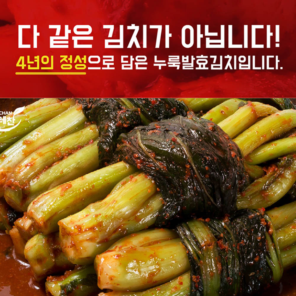 뜨레찬 갓김치 5kg