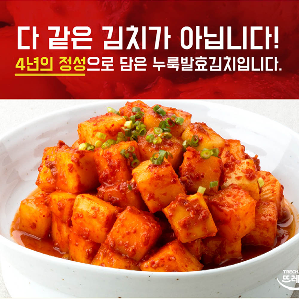 뜨레찬 깍두기 10kg