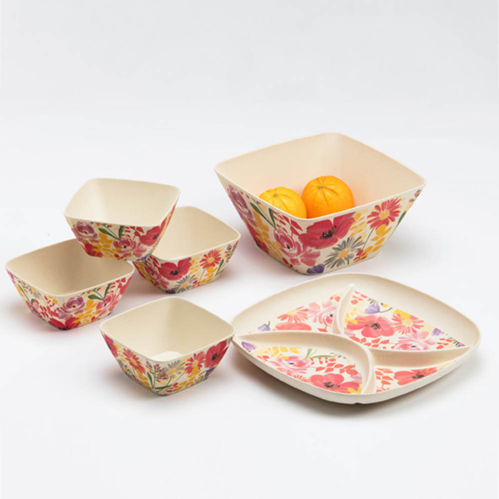 쿠키브라운 뱀부 에코볼 세트