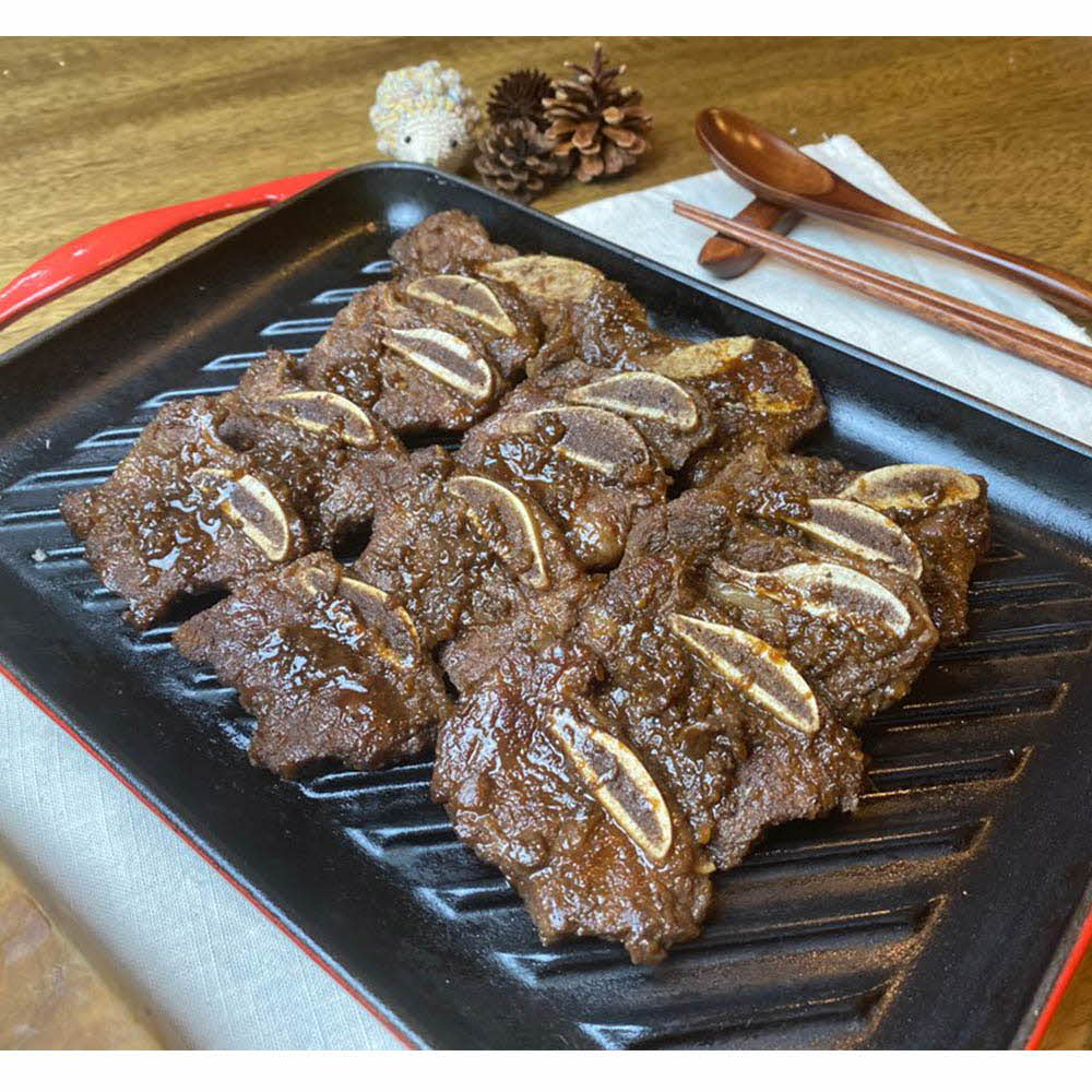 프리미엄 양념 수제 LA 꽃갈비 1kg