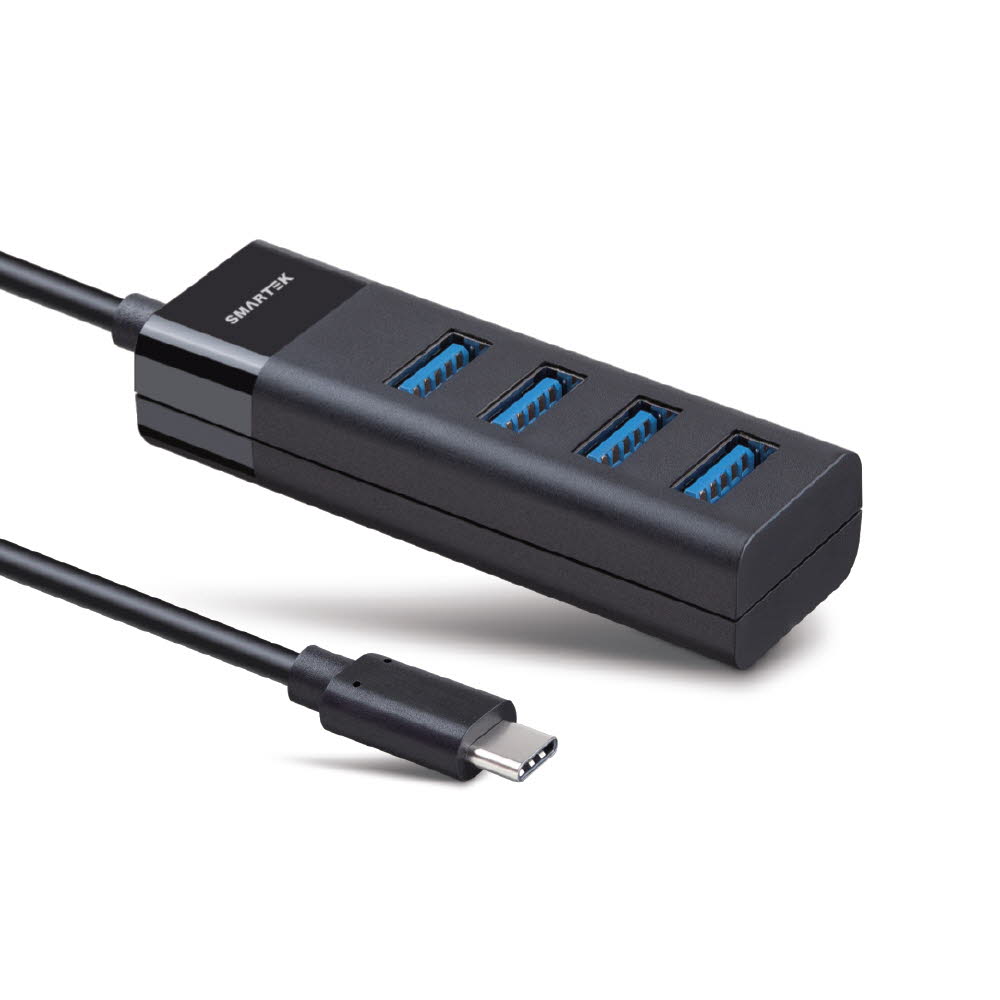 스마텍 C타입 USB 4포트 허브 ST-UH100