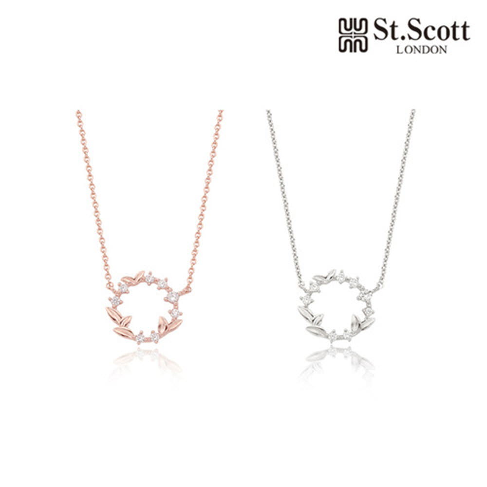 세인트스코트 STJ-NB1054 로럴 목걸이