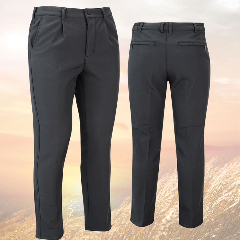 캠브리지 정품 남성 겨울 기모스판 베이직팬츠