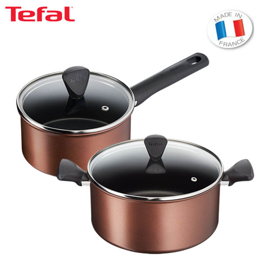 [테팔] 팬&냄비 리소스 인덕션 냄비 2종 편수 20cm+양수 24cm TFC-RSS0P4