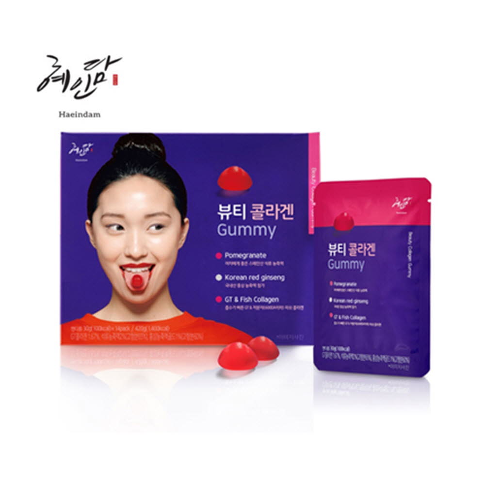 혜인담 뷰티 콜라겐 구미젤리(30g*14포)