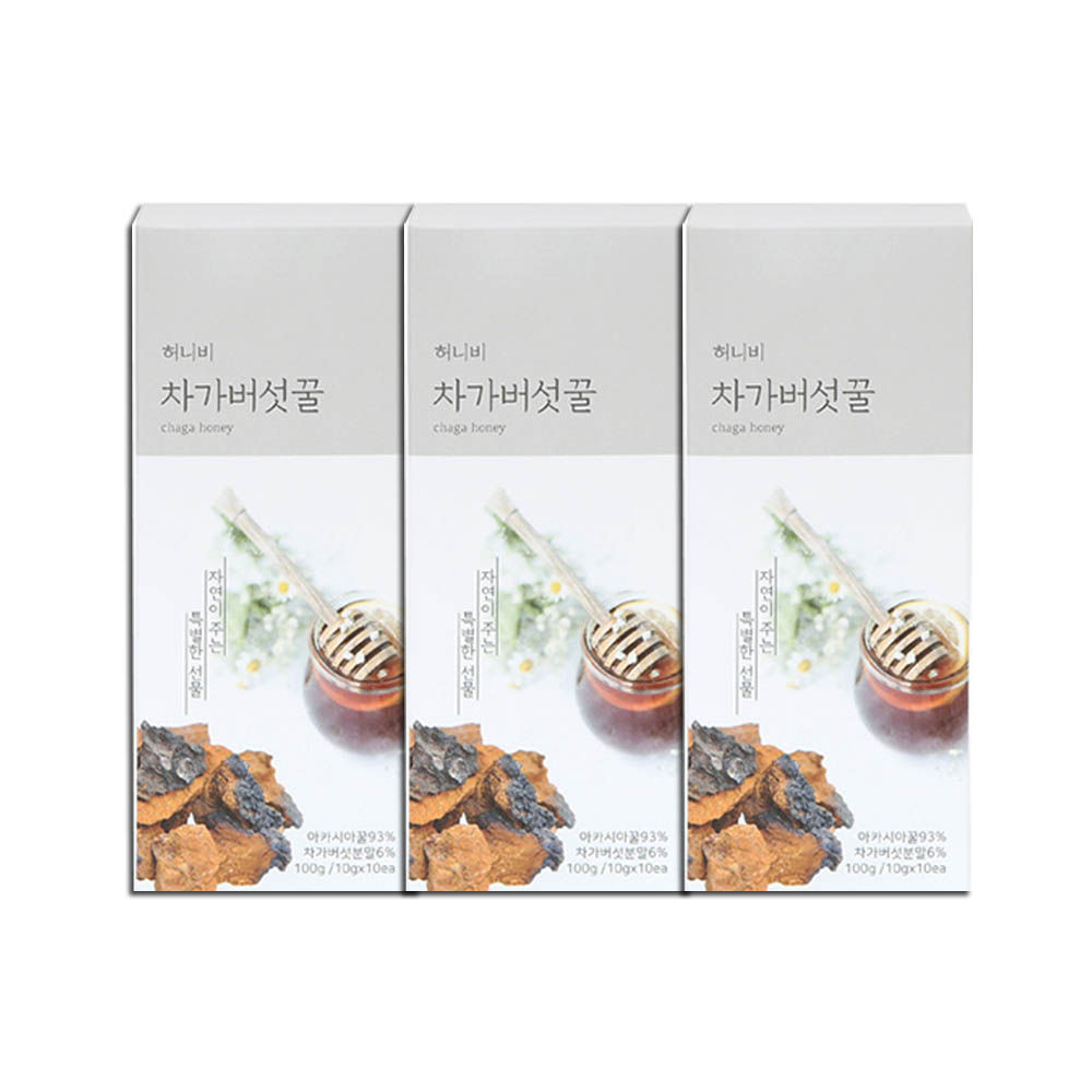허니비 차가 꿀스틱 (100g x 10ea)*3박스