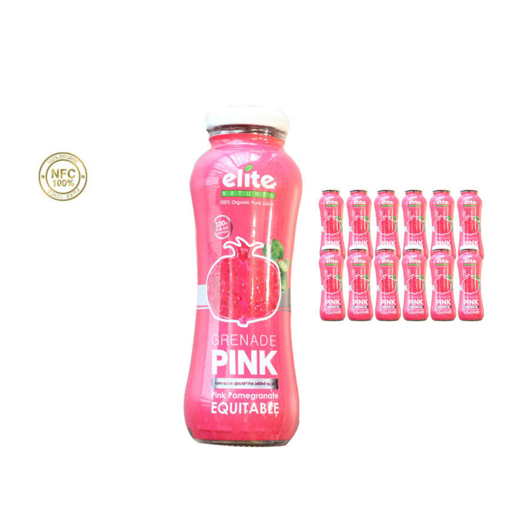 엘리트 유기농핑크석류주스 200ml X 12병