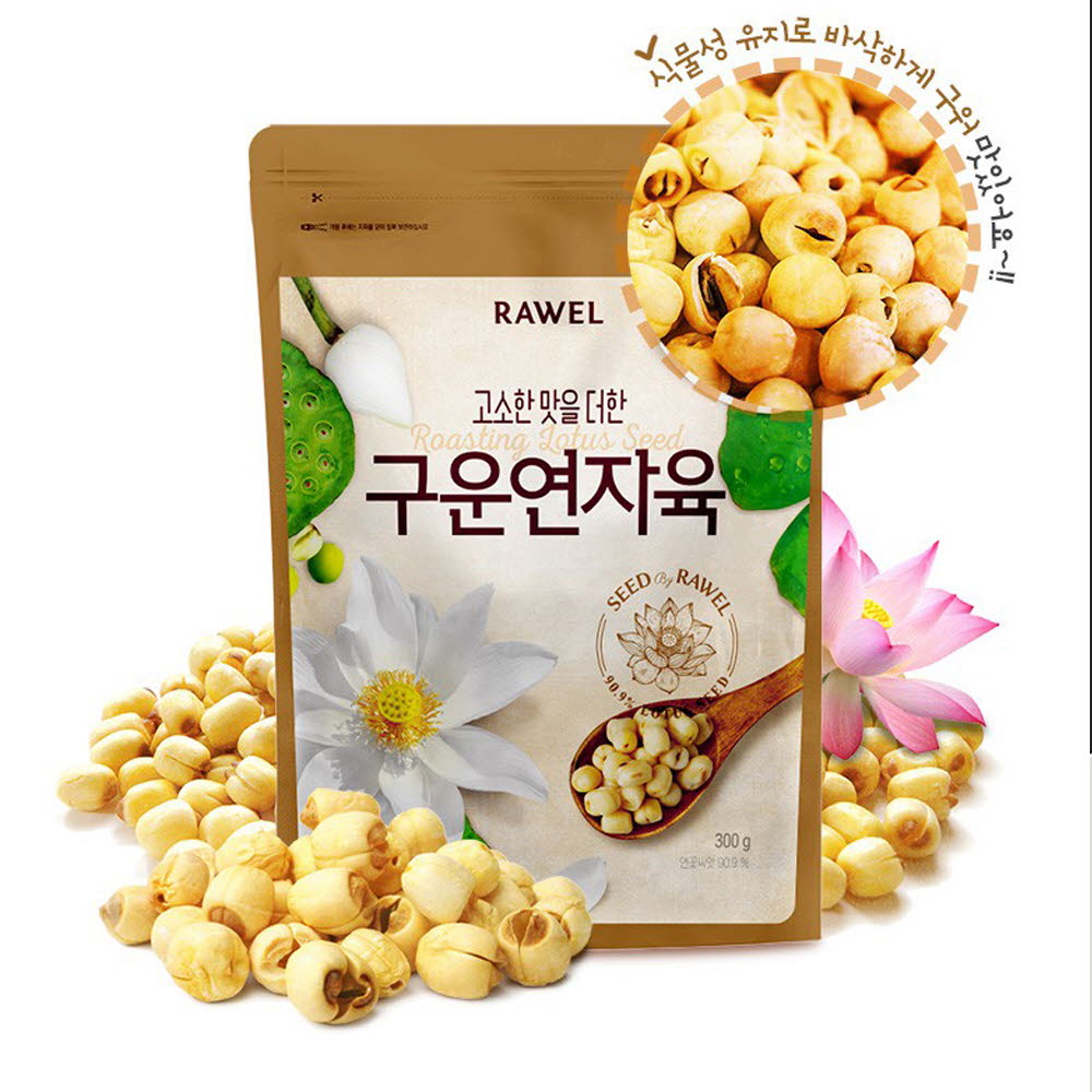 로엘 구운연자육 2팩(300gX2)