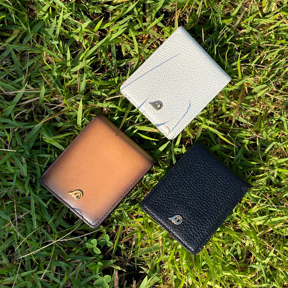 천연가죽 슬림 매직머니클립 (네오디움 개폐형)