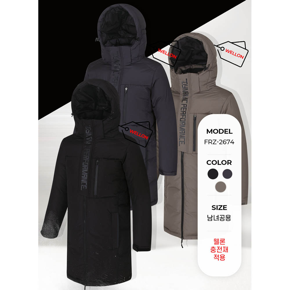 훼르자 다보스 웰론 하프 패딩 점퍼 FRZ-2674