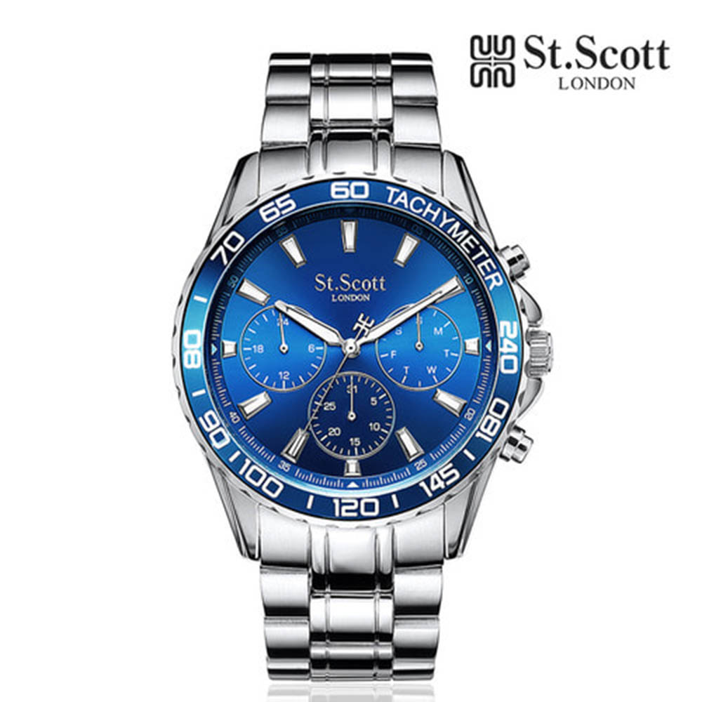 세인트스코트 메탈시계 ST3058SLS