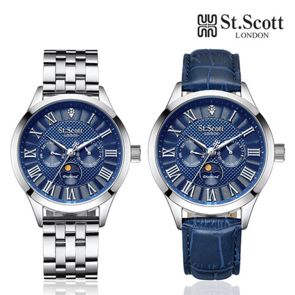 세인트스코트 메탈시계 ST7502M-SLS