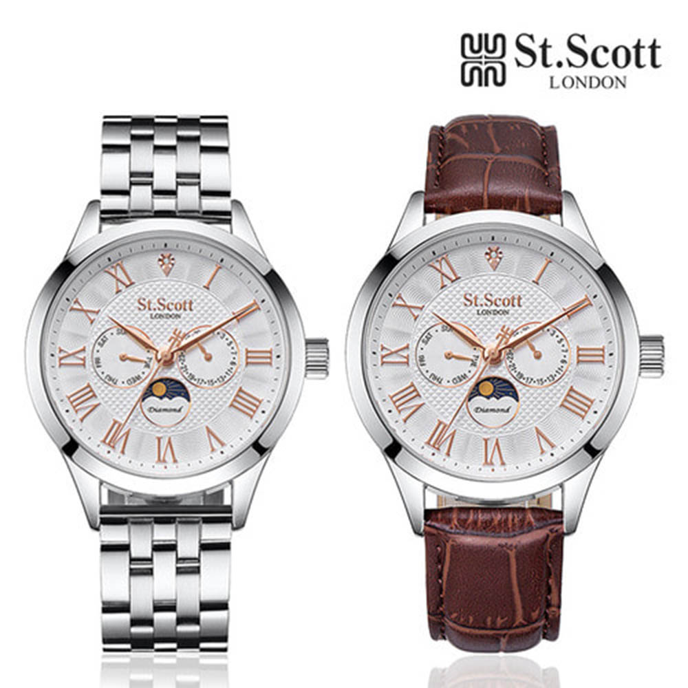 세인트스코트 메탈시계 ST7502M-SSS