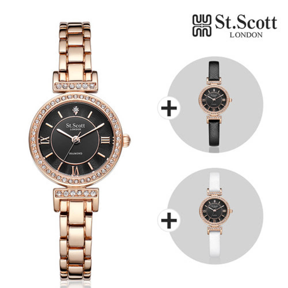 세인트스코트 세트시계 ST3201RBR