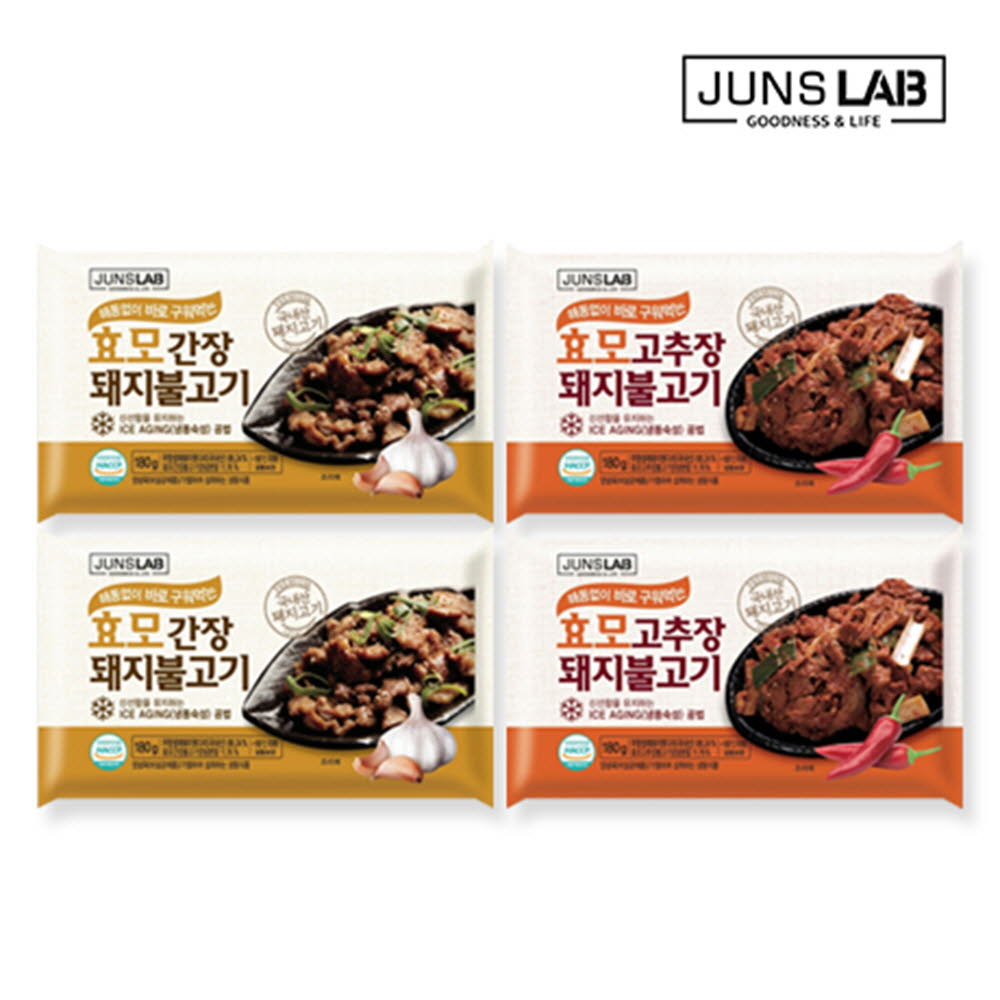 효모 돼지불고기 180g (고추장2ea+간장2ea)