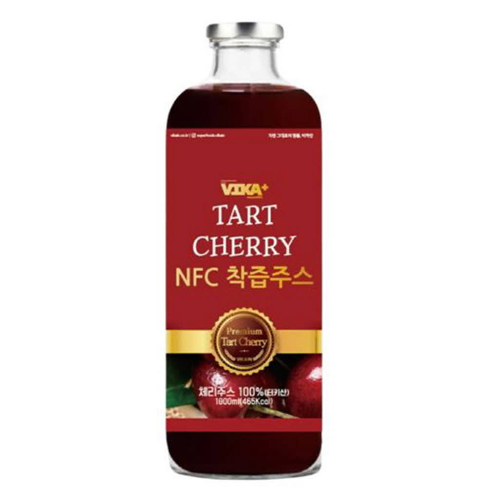 비카플러스(VIKA+) 몽모랑시 타트체리 NFC 착즙주스 1,000ml
