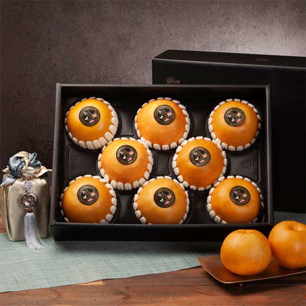 [21년 설] 행복한농장 나주배 이화월백 선물세트 ( 7~8과 ) 7.5kg