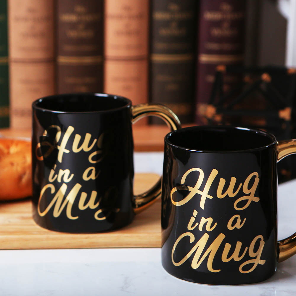 골드 머그컵(블랙)