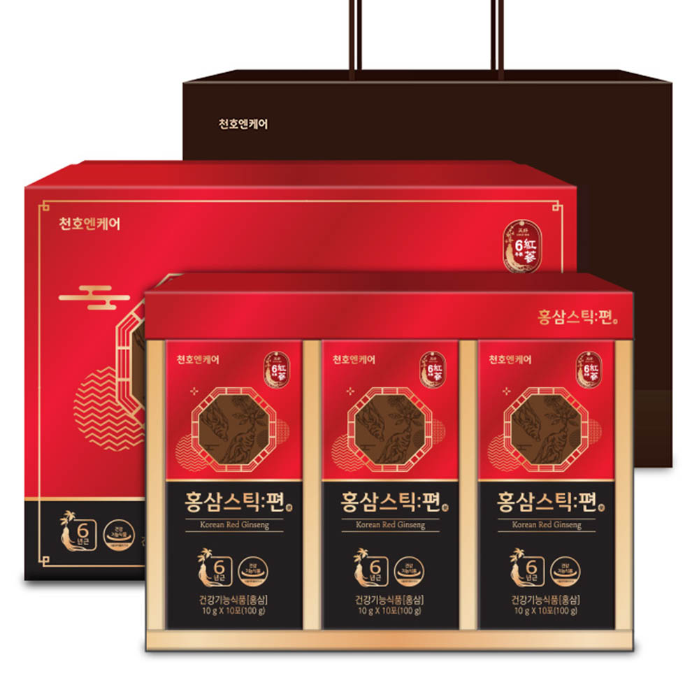[천호엔케어] 홍삼스틱 편 10g x 30포