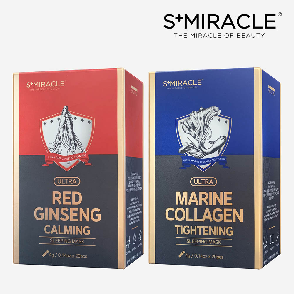 에스미라클 울트라 슬리핑 마스크 20매