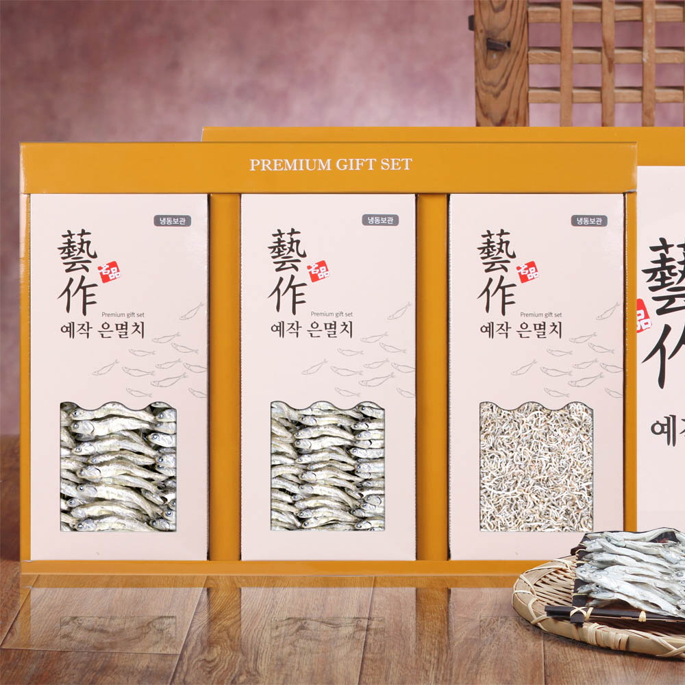 자연두레 남해 예작 은멸치 3P (대/중/세)