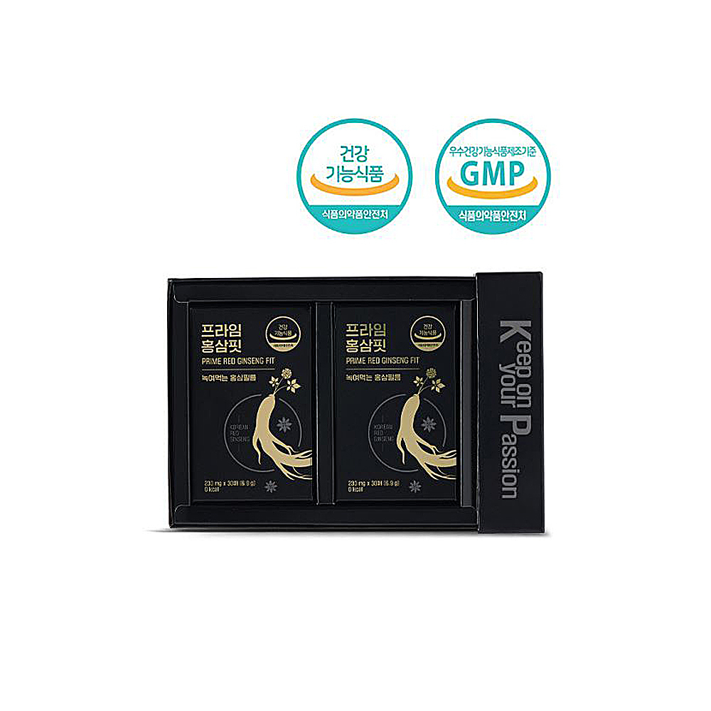 면역과 활력을 위한 건강 선택 프라임홍삼핏 0.23g x 30매 2개