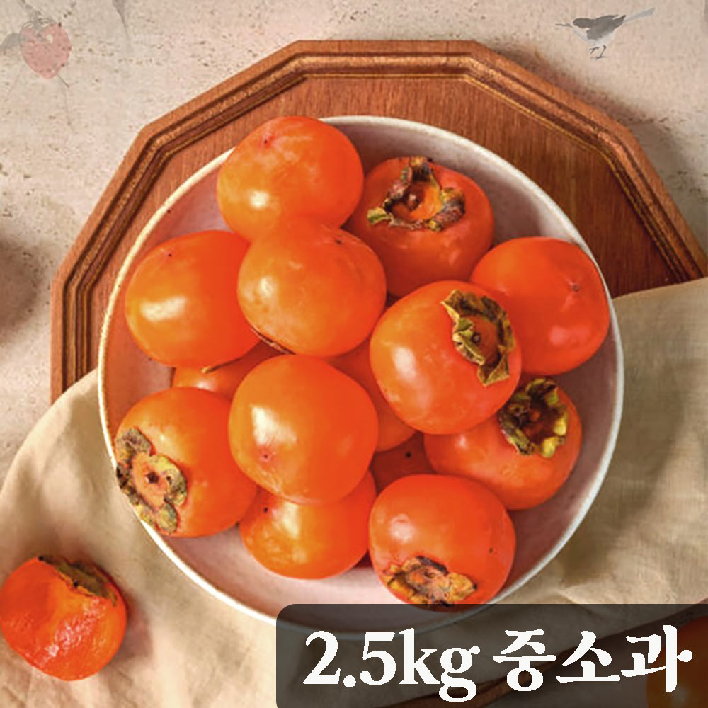 [청년농가] 달콤한 청도 반시 2.5kg 중소과 (23-24과) (후숙 전 떫은 햇감)