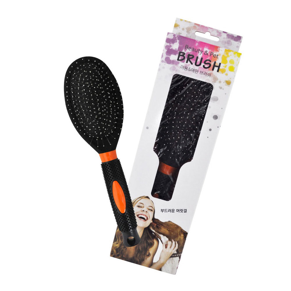 하성 가정용 쿠션 핀브러쉬 (원형)