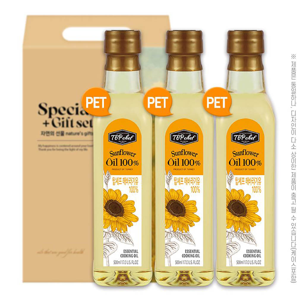 탑셰프 페트해바라기유3P(3종)