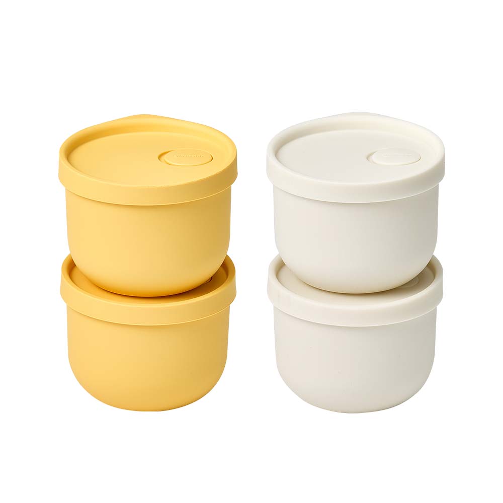 실리만 아이스웨이 실리콘 냉동밥용기 350ml 2P