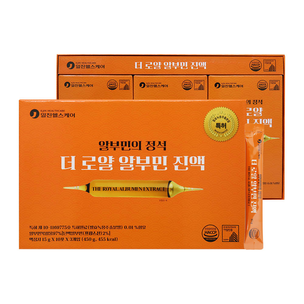 [일진헬스케어] 더 로얄 알부민 진액 15g X 30포