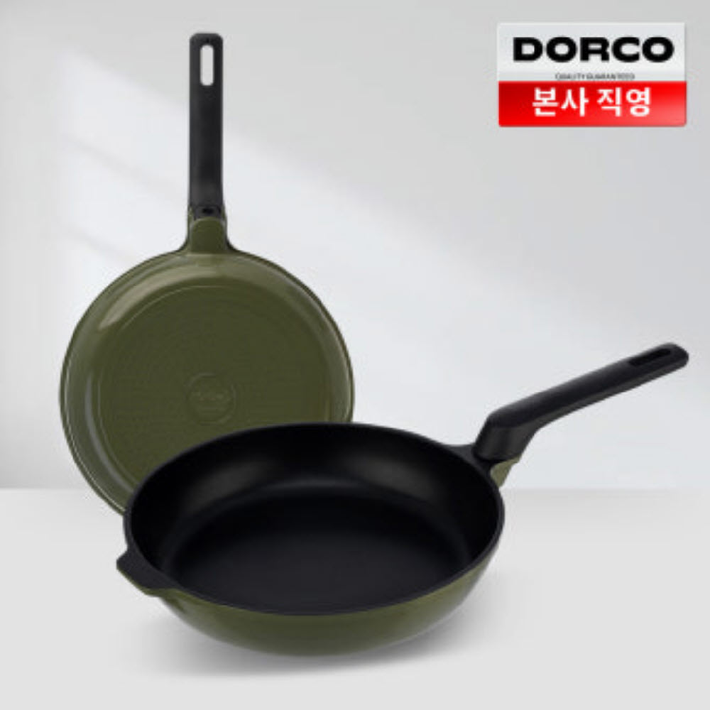 [도루코] 에세이 IH 프라이팬 2종 세트 (24cm,28cm)