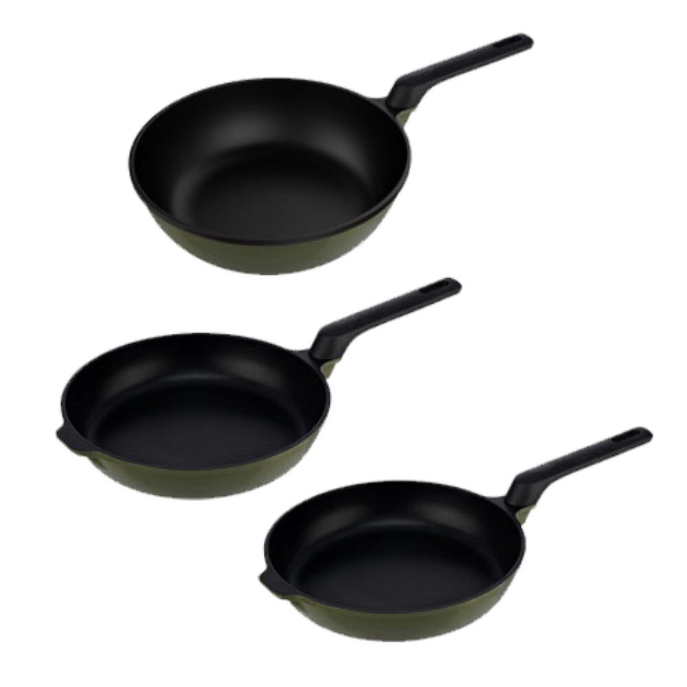 [도루코] 에세이 IH 프라이팬 3종 세트 (24cm,28cm ,궁중팬 28cm)
