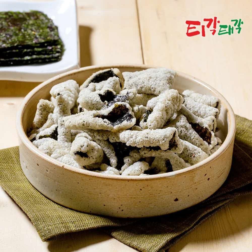 속초 중앙시장 명물 부각 티각태각 김부각30g