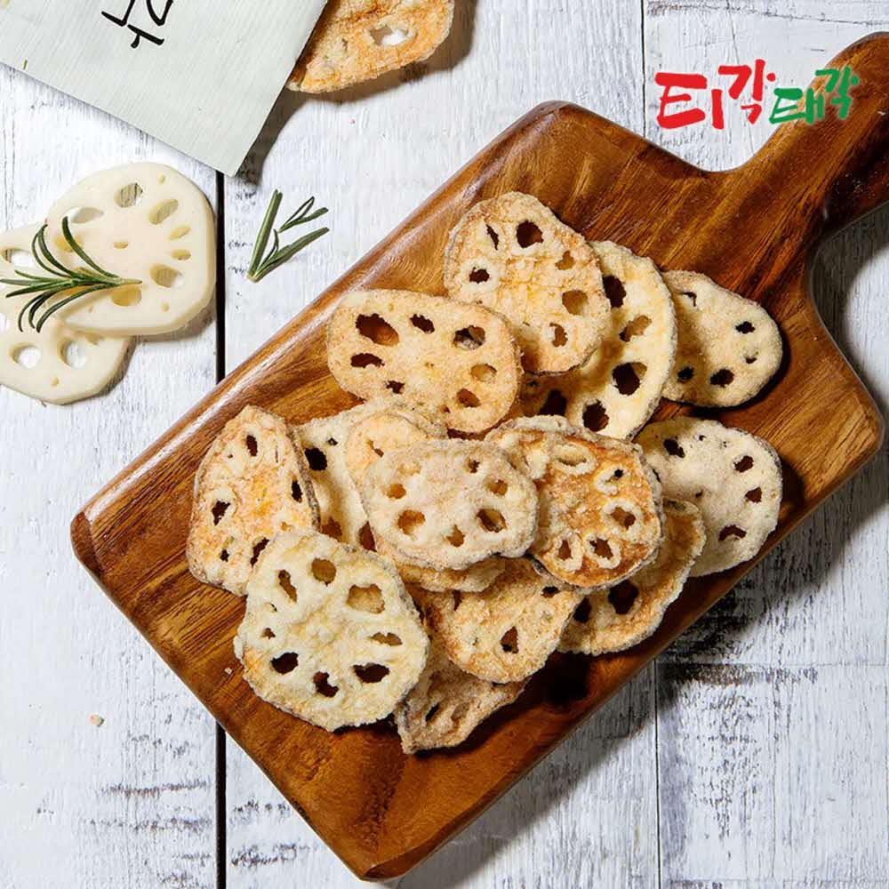 속초 중앙시장 명물 부각 티각태각 연근부각30g