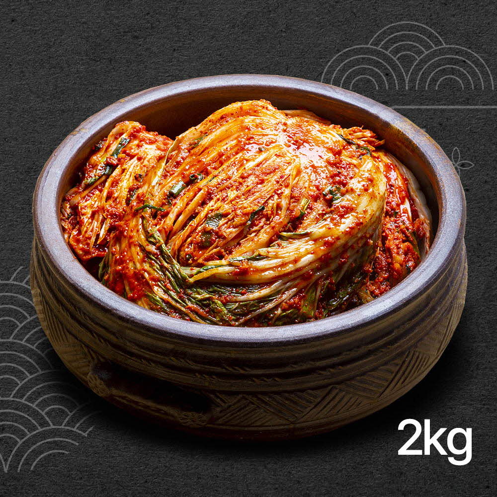 [국민쿡 전통발효 깊은맛] 프리미엄 포기김치 2kg