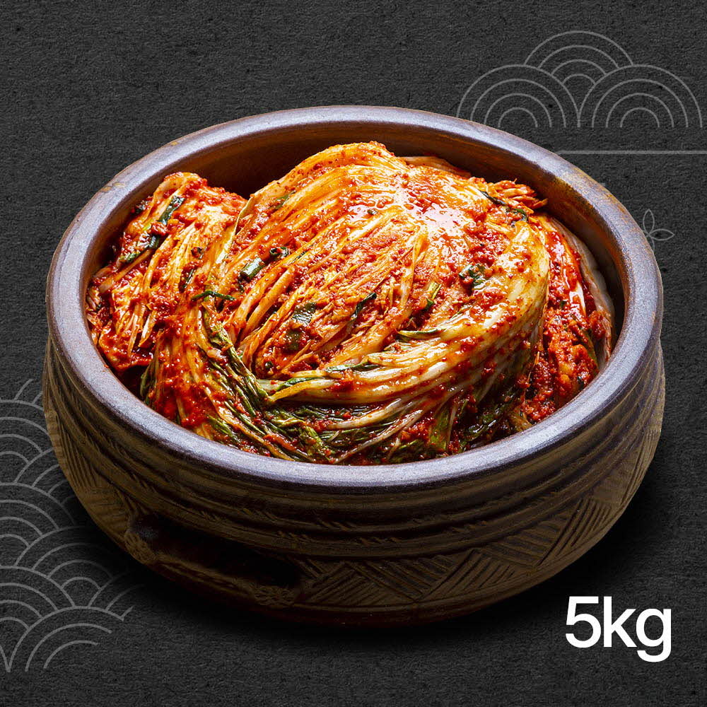 [국민쿡 전통발효 깊은맛] 프리미엄 포기김치 5kg