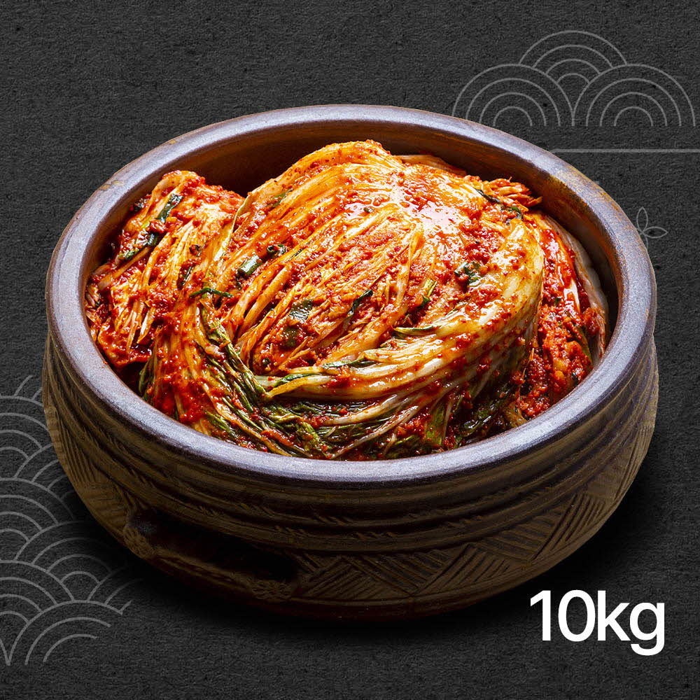 [국민쿡 전통발효 깊은맛] 프리미엄 포기김치 10kg